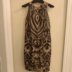 Sequined Aiden Mattox dress